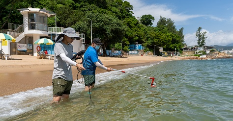 泳滩水质